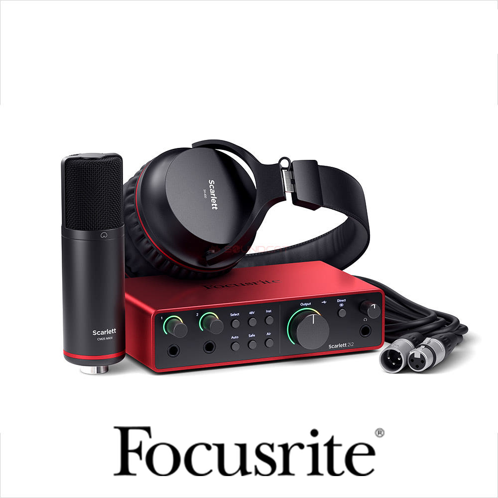 Focusrite Scarlett 2i2 (포커스라이트 스칼렛 2i2)