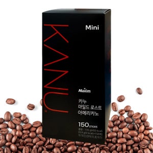 카누 마일드 로스트 아메리카노 미니 150T 가루 스틱 일회용 블랙 커피 사무실