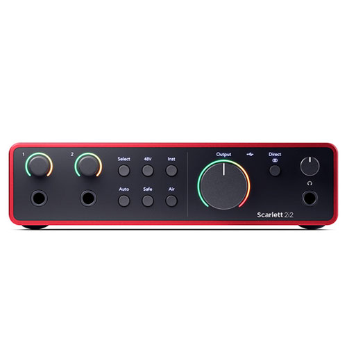 Focusrite Scarlett 2i2 4th Gen (포커스라이트 스칼렛 2i2 4세대 인터페이스)
