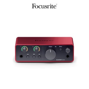 스칼렛 솔로 4세대 Scarlett Solo 4th Gen 오인페 Focusrite