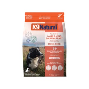 K9 내추럴 동결건조 램 킹 살몬 피스트 500g