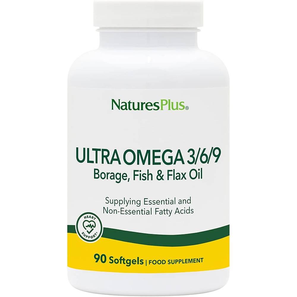 <b>NaturesPlus</b> Ultra Omega 3 6 9 <b>네이처스플러스</b> 울트라 오메가 3 6 9 1200mg 90캡슐