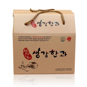 서산 생강 한과 500g 찹쌀 산자 유과