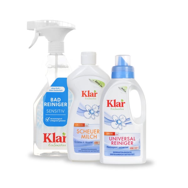 클라 무향 청소 세제 500ml X 3, 욕실세정제 주방클리너 만능클리너 친환경 독일세제