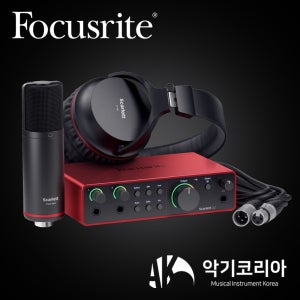 포커스라이트 Scarlett 2i2 Studio 4th Gen 오디오인터페이스 스칼렛 2i2 스튜디오 4세대