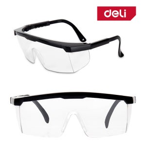 델리 투명 고글 안전 눈 보호 안경 워터밤 작업용 선글라스 실험 예초 벌초 페이스쉴드