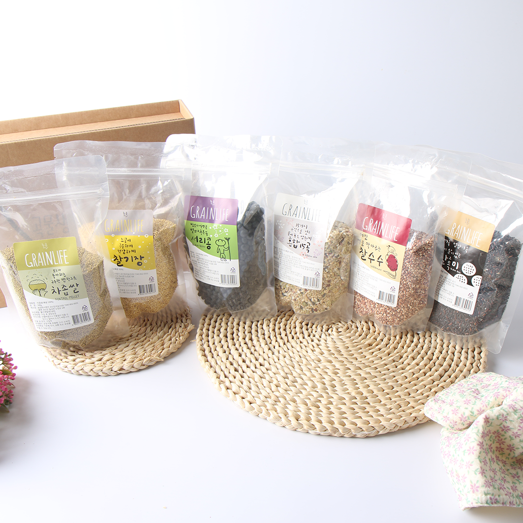 Assorted Grains Gift Set (Practical Type) 100% Domestic Mini (6 types, 5 types, 3 types available)