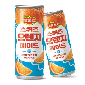 롯데 델몬트 스퀴즈 오렌지에이드 240ml(30캔)