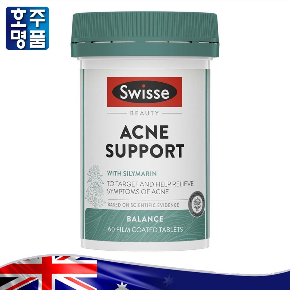 신상 <b>스위스</b> 뷰티 애크니 피부 헬스 서포트 건강식품 60
