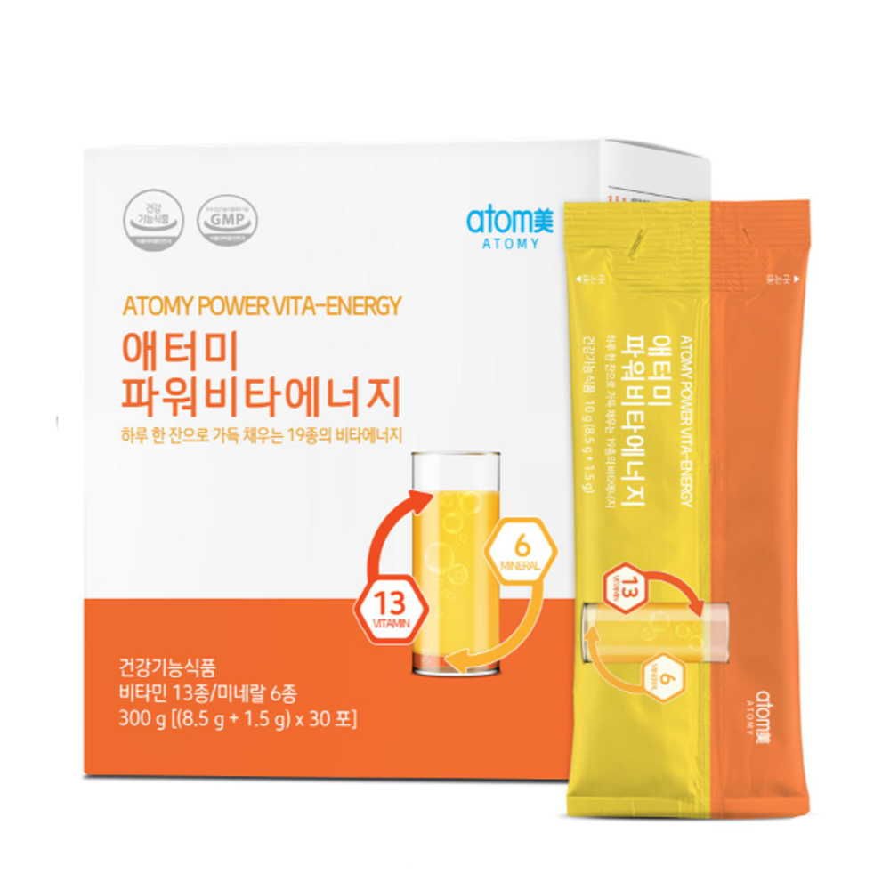 <b>애터미</b> 파워비타 에너지 멀티<b>비타민</b> 미네랄 30포