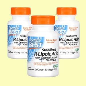 닥터스베스트 알 리포산 BioEnhanced Na-RALA 200mg 60베지캡슐 3병