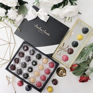 수제 보석양갱 20구 리본포장 세트/ 화이트데이 명절 선물 상견례 웨딩 기업 고급답례품