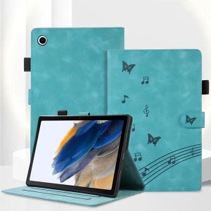 갤럭시탭A6 10.1 T580 T585 멜로디 카드수납 펜홀더 거치대 가죽 태블릿 케이스