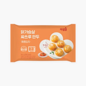 아임닭 닭가슴살 씨쓰루 만두 매콤김치 180g