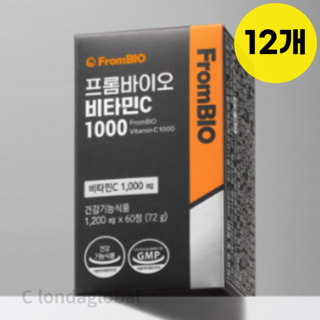 <b>프롬바이오</b> 임산부 <b>비타민C</b> 1000 항산화 영양제 60p12