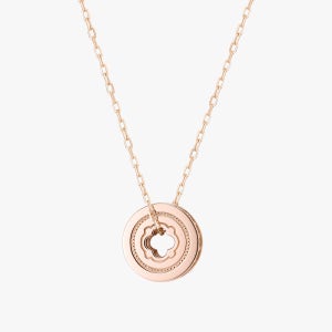 14K 18K 릴리 목걸이 LLBCN103 클로버 펜던트