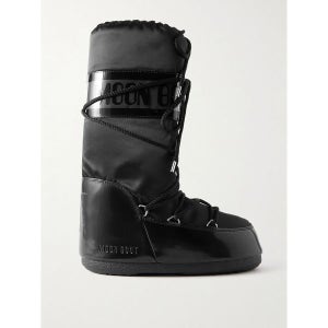 MOON BOOT 아이콘 Glance 쉘 PVC 스노우 부츠 14004400 80D1401680N001 Black 1647597307949014