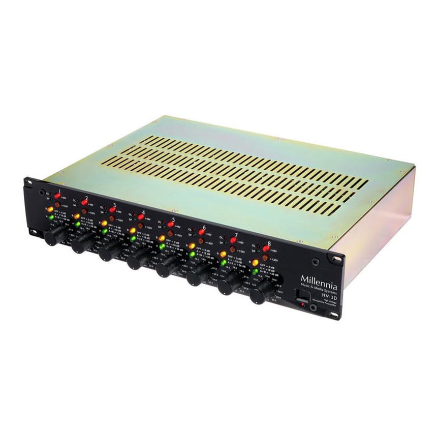 Millennia HV-3D 8-Channel Preamp (밀레니아 HV-3D 8채널 마이크 프리앰프)
