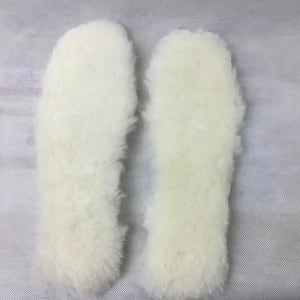 통가죽 보온 방한 발열 천연양털 깔창