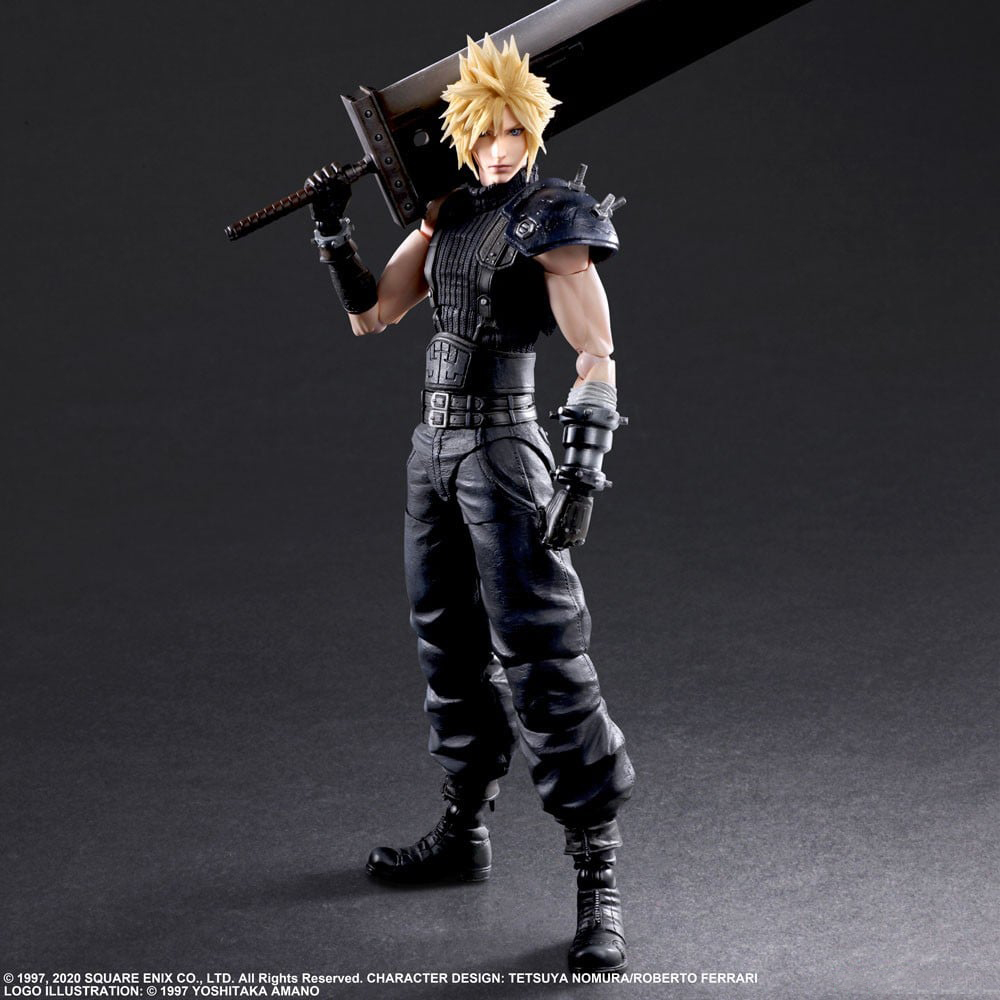 FINAL FANTASY VII REMAKE PLAY ARTS KAI Cloud Strife Ver. 2 (플레이아츠 파이널 판타지 7 리메이크 클라우드 스트라이프 Ver. 2)
