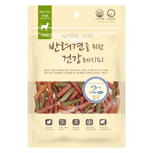 반려견을 위한 건강레시피 연어야채 300g 국내산 대용량 노즈워크 강아지 져키 간식
