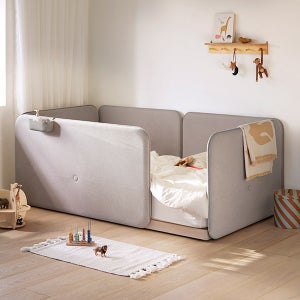 [일룸] 쿠시노 코지 범퍼형 저상형침대(SS) 올인원 패키지 / 패밀리침대 키즈침대