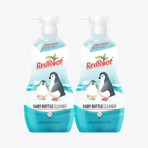 레드루트 유기농 저자극 유아 아기 젖병 식기 세정제 무향 주방 세제 750ml 2개