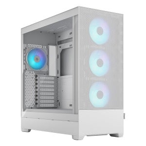 Fractal Design Pop XL Air RGB Clear 강화유리 White (빅타워)