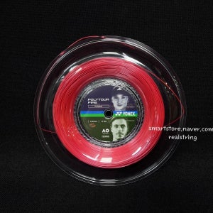 요넥스 폴리 투어 파이어 레드 1.20 1.25mm 12M 벌크 릴컷팅 테니스 스트링