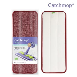 캐치맙 B품 듀오펙트 청소패드 1장 (대형, 2F와인)