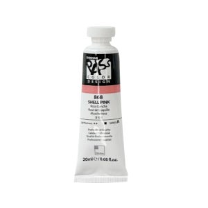 신한 패스컬러물감 낱색 A 20ml 868 셀 핑크