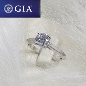 1캐럿 GIA 랩다이아몬드 랩그로운 프로포즈 예물 반지
