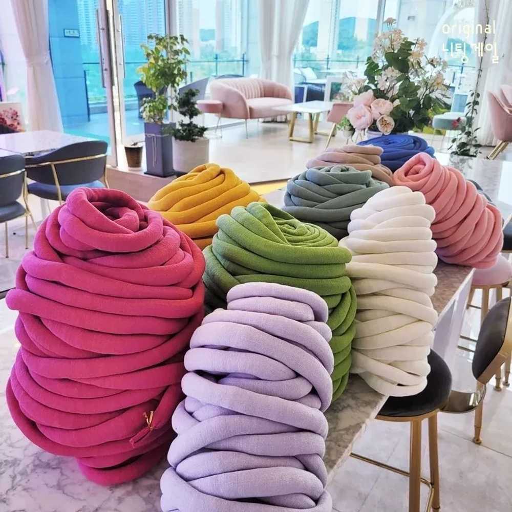 250g 쟈이언트 자이언트얀실 가방 뜨기 방석 패브릭얀