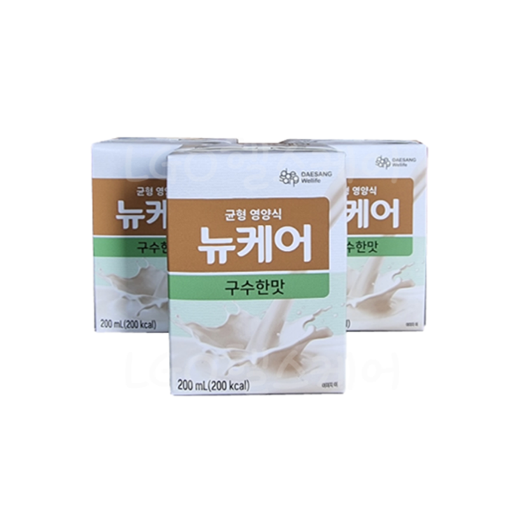 뉴케어구수한맛 200ml30팩 환자영양식 암 환자간식 노인식사대용 음료 대상웰라이프 유동식