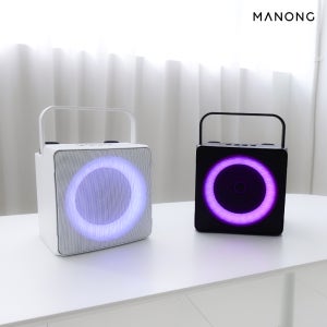 마농 가정용 노래방 휴대용 무선 듀얼 블루투스 마이크