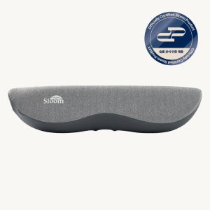 슬룸 목편한케어 원적외선 온열 안마 베개 목 마사지기 어깨 승모근 안마기