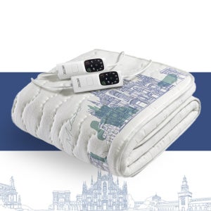 이메텍 빨아쓰는 워셔블 전기요 전기매트 1인용 전기장판 싱글 온열매트 밀라노 IMM-093