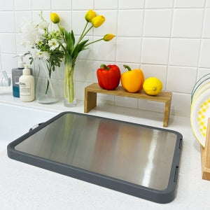 SUS304 양면 향균 도마 스텐 스텐딩