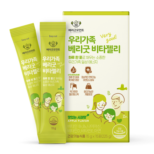 4+1 행사 / 우리가족 베리굿 비타젤리 (15gx15포)