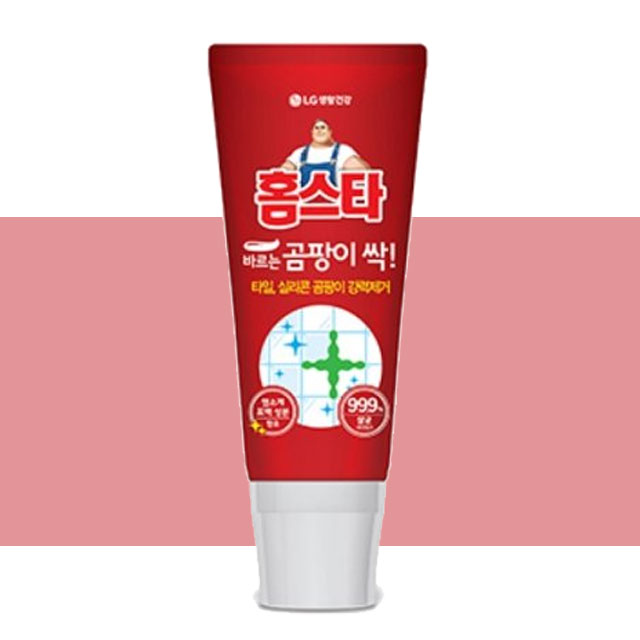 엘지생활건강 홈스타 바르기만하면 곰팡이싹 120ml 욕실 베란다 곰팡이 타일 젤 제거제