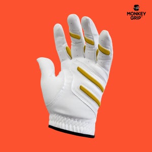 몽키그립 파워패드 합피012 왼손 화이트 골프장갑 남성(왼손)22호