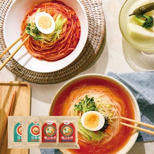 석관동떡볶이 매콤쫄면 2팩 + 물쫄면 2팩