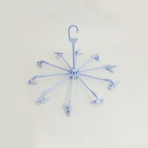 국산 집게형빨래건조대