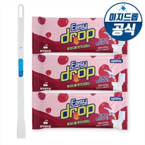 [시즌3]이지드롭 변기크리너 뉴핸들팩 블루/블랙체리 3팩