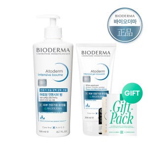 [피부전문가용] 바이오더마 아토덤 인텐시브 밤 500ml+젤무쌍 200ml