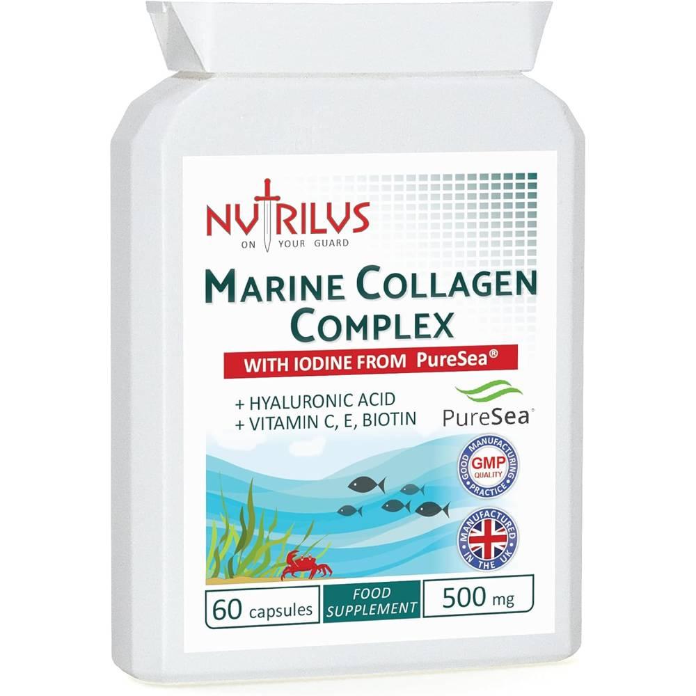 Nutrilus Marine Collagen Complex <b>뉴트</b>리누스 마린 콜라겐 콤플렉스 60캡슐