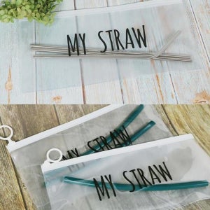 개방형빨대 분리형빨대 실리콘빨대케이스 리유저블 재사용 휴대용 다회용