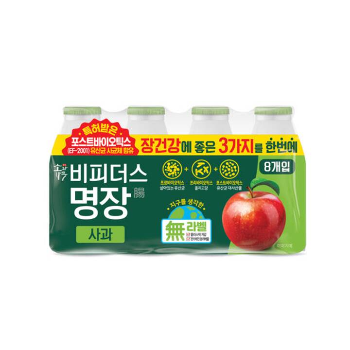 동원 <b>비피더스</b> 명장 사과 125ml x 8