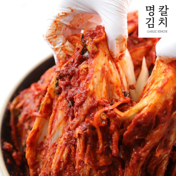 명동칼국수 마늘김치 배추 겉절이 2kg