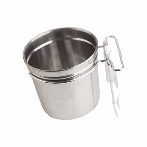 킹서진 수저 불림통 숟가락 젓가락 설거지통 스텐 흡착판 세트